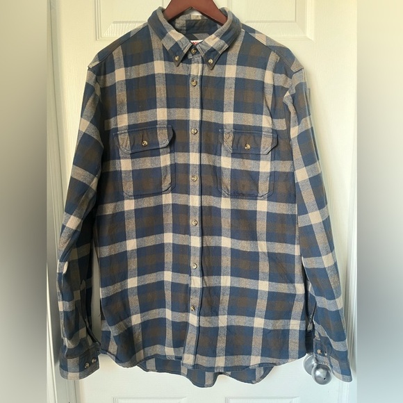 Men’s Fjall Raven Skog Button Down Plaid Shirt | Size XXL - Picture 1 of 7